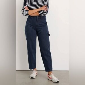 Alex Mill Navy Phoebe Carpenter Pants